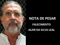NOTA DE PESAR Falecimento de Alzir da Silva Leal - Rede Social - Facebook