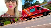 Tragédia - Mulher auxilia vitima de acidente, desmaia e é esmagada por carreta na BR 364 - Divulgação