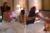 TRAIÇÃO: Garota flagra namorado na cama com outra mulher e ainda apanha - Foto Meramente Ilustrativa