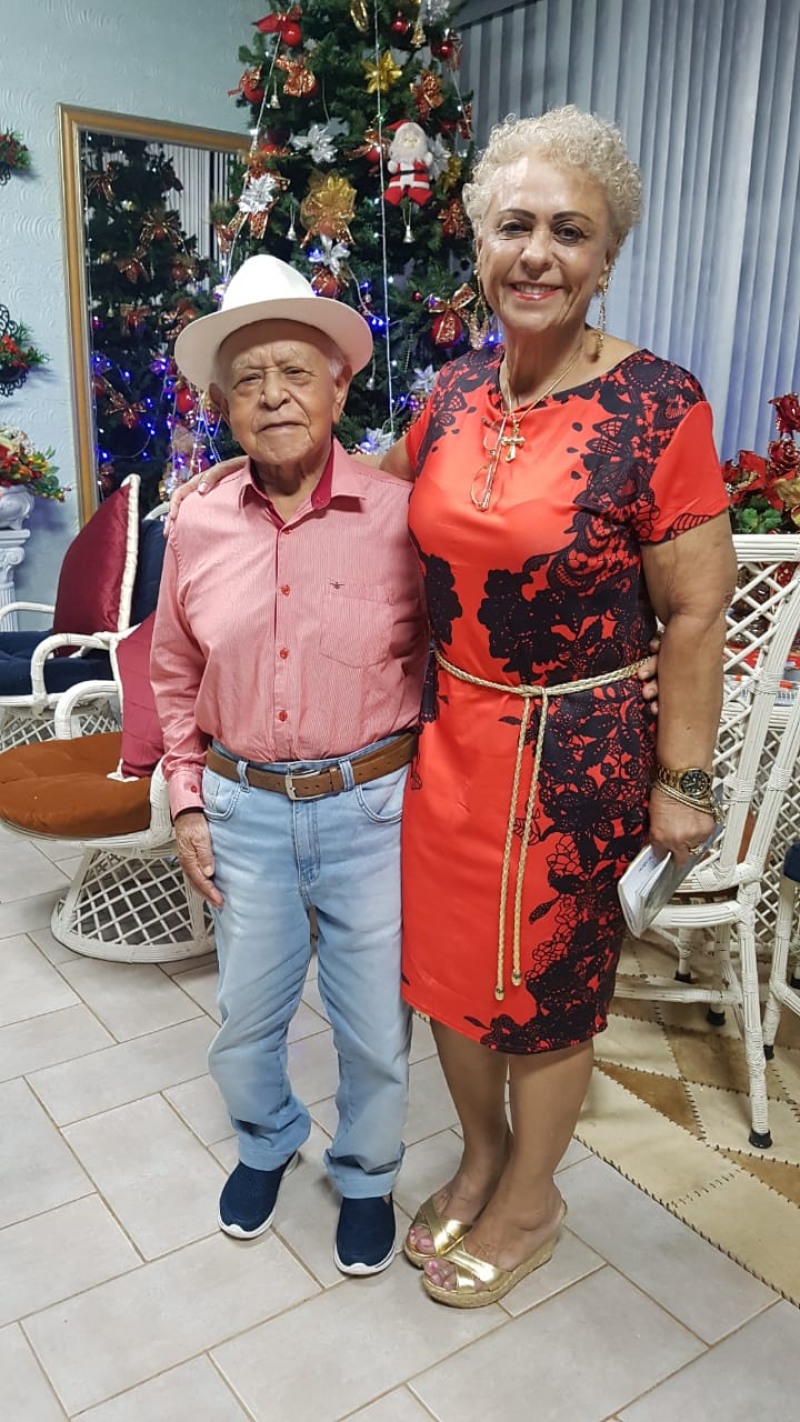 Sr. Toninho e Esposa Sra. Alice (Foto: FamÃÂ­lia)