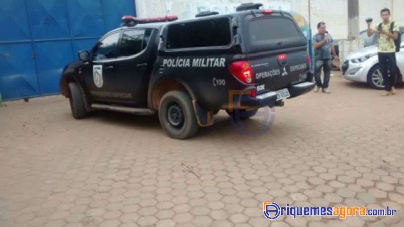 Rebelião no presídio neste momento em Ariquemes