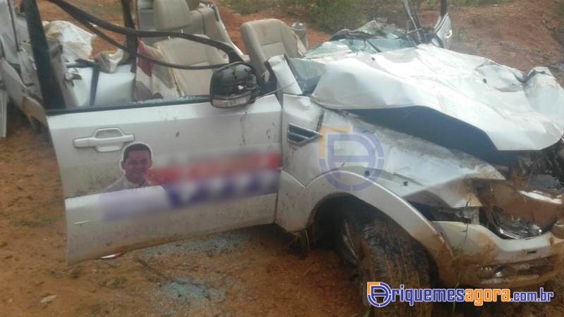 Após Grave acidente na Br-364, candidato Tiziu grava áudio e tranquiliza familiares e amigos