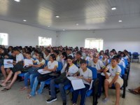 EDUCAÇÃO EM MOVIMENTO Aulão preparatório para o Saeb impulsiona alunos rumo ao sucesso educacional - Foto: Assessoria