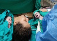 Jovem dá à luz trigêmeas após gravidez rara em RO: 'Tudo deu certo' - Foto: Reprodução/acervo pessoal
