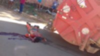 Gari morre após ser atropelado por caminhão de lixo enquanto trabalhava em Ariquemes - Foto: Yes Mania e Ariquemes190