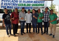 Geraldo da Rondônia anuncia recurso para aquisição de resfriadores para feira municipal de Cujubim - Foto: Assessoria