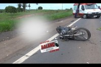 Motociclista morre em colisão com carreta na BR-364, perto de Ariquemes - Foto: Reprodução Balanço Noticias