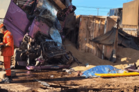 Motorista m@1rre após colidir com carretas paradas na BR-364 em RO - VÍDEO e foto - Foto: Reprodução