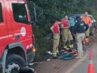 Mais um grave acidente entre carro e carreta deixa vít@1ima fatal na BR-364 nesta terça feira - Foto: Reprodução