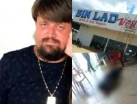 EMPRESÁRIO: "Bin Lad" é executado por dupla dentro de loja de carros em Ariquemes - Foto: WhatsApp/Reprodução