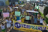 Manifestações do dia 13 de março acontecem em seis cidades de Rondônia-VEJA 2015 - Foto: Rosa Bettero
