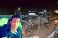 ACIDENTE BR 364 - Filho de empresário que colidiu com veículo em carreta não resiste e morre - Foto: Reprodução