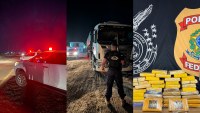 Polícia Federal prende traficante com 40 quilos de drogas após perseguição a caminhão na BR-364 - Foto: Divulgação