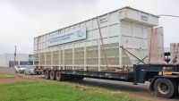 Águas de Ariquemes recebe equipamentos da nova Estação de Tratamento de Água - Foto: Assessoria