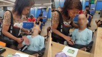 Mulher leva morto em cadeira de rodas para sacar empréstimo de R$17 mil e pede a ele: 'Assina' VÍDEO - Foto: Reprodução