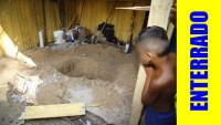 Pai mata e enterra filho de 7 anos em quintal de casa, polícia acredita que ele foi enterrado vivo - Foto: Márcio Silva