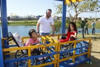 Ariquemes é o primeiro município de Rondônia a ter brinquedos adaptados para crianças com deficiênci - Foto: Assessoria