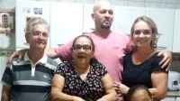 A visita que virou tragédia em família por causa do coronavírus: 'perdi meu marido e meu pai em dois - Arquivo pessoal/BBC