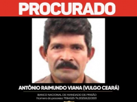 Polícia Civil de Rondônia procura por Antônio Raimundo Viana (vulgo Ceará), acusado de abusar sexual - Foto: Divulgação PC-RO