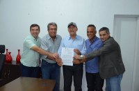 PISTA MULTIUSO Governador assina convênio da emenda do deputado Saulo - Foto: Assessoria