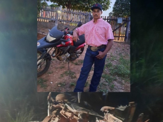 Colisão frontal entre duas motos resulta em uma morte e um ferido em BR em RO - VÍDEO