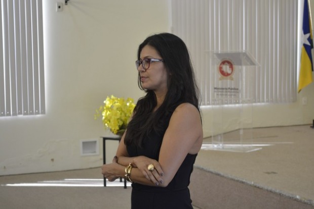 Promotora de justiça Joice Gushy Mota Azevedo (Foto: Diêgo Holanda/G1)