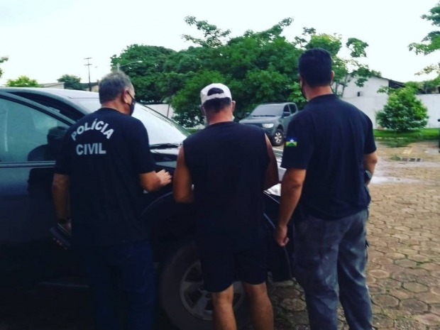 Tio que estuprava sobrinha foi preso em União Bandeirantes (Foto: PC-RO/Reprodução)