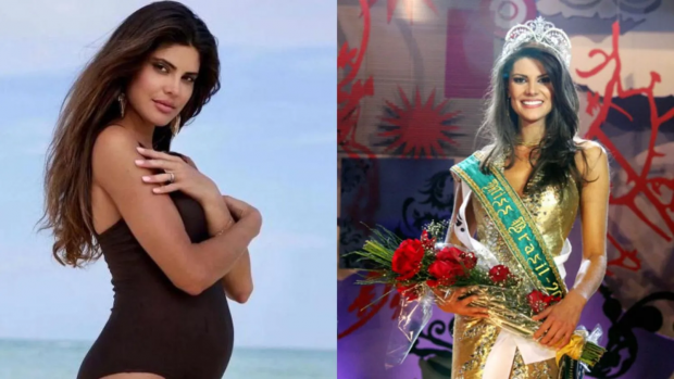 Natália Anderle, Miss Brasil 2008 diz que está bem, após ser considerada desaparecida no RS (Foto: Reprodução Veja)