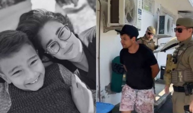 Réu é acusado de feminicídio, homicídio qualificado, furto e incêndio majorado (Foto: Reprodução)
