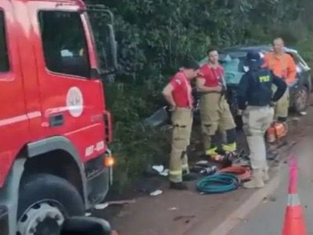 Mais um grave acidente entre carro e carreta deixa vít@1ima fatal na BR-364 nesta terça feira