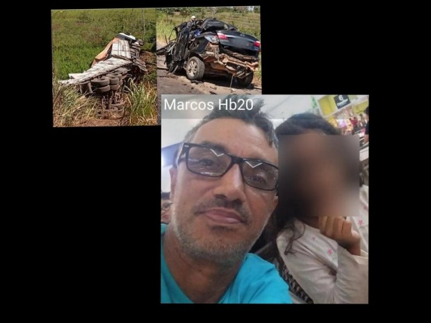 Um motorista chegou a gravar o carro dando de um lado para o outro na rodovia (Foto: Reprodução)