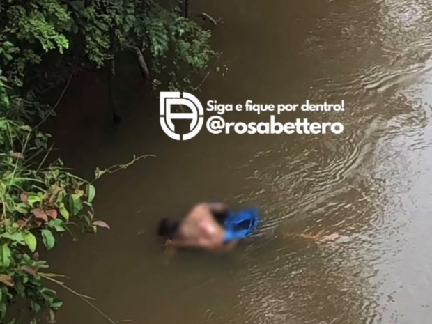 IDENTIFICADO - Corpo localizado no Rio Manteiga de Rio Crespo - Vitima estava amarrado-VÍDEO