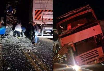 Batida entre ônibus e carreta deixa 11 mortos e mais de 40 feridos na BR-163 - VÍDEO