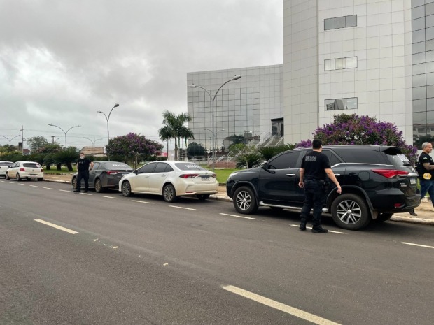 Gabinete do deputado Jhony Paixão, do Republicado, é alvo de operação que investiga 'rachadinha' na Ale-RO (Foto: Polícia Civil/divulgação)