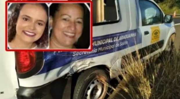 Enfermeiras morrem em grave acidente entre ambulância e carretas na BR-364