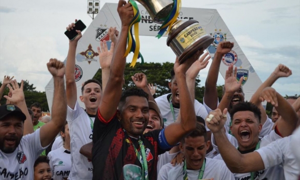 Real Ariquemes empata em casa e fica com o título d campeão estadual 2022 (Foto: Alexandre Almeida/FFER)