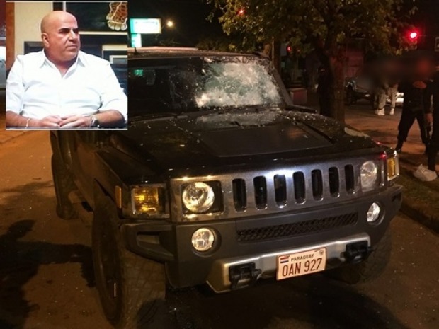 Armamento antiaéreo foi usado para furar blindagem de carro de traficante (Foto: Reprodução)