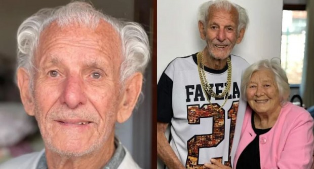 Morre o "Vovôs Tiktokers" aos 91 anos, após sofrer uma queda no banheiro e ter fraturado o fêmur (Foto: Instagram/@vovostiktokers)