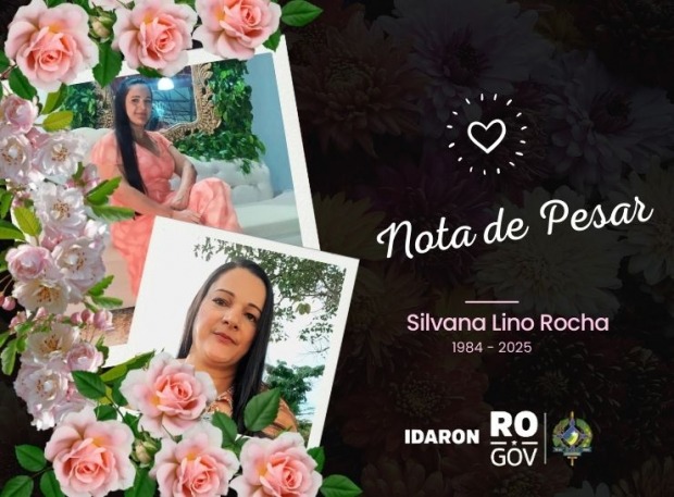 Nota de Pesar pelo Falecimento da Servidora Silvana Lino Rocha
