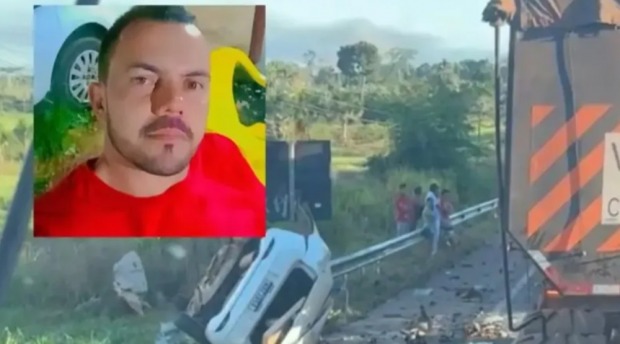 Colisão entre carreta e carro de passeio deixa uma vítima fatal na BR-364 - VÍDEO
