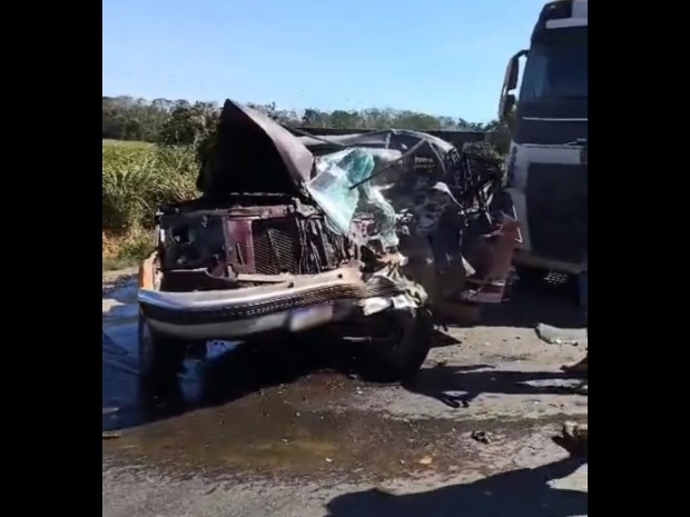 GRAVE ACIDENTE na Br 364 próximo de Ariquemes com vítima fatal