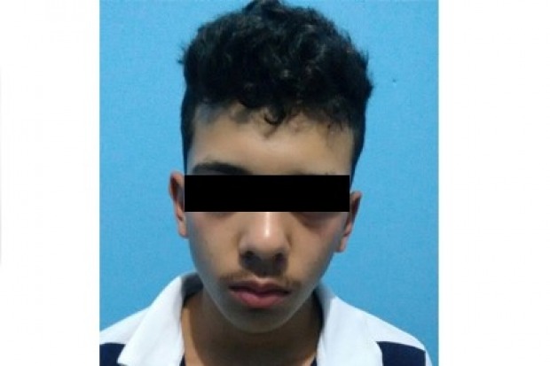 Celular da vítima foi encontrado com o adolescente (Foto: Reprodução)
