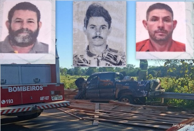 Identificadas as três vítimas fatais de grave acidente na BR 364. Todos irmãos nesta Sexta-VÍDEO