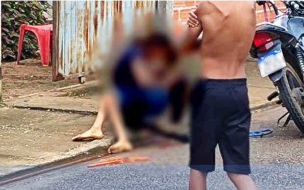 riança morre nos braços da mãe em Vilhena(RO) (Foto: Reprodução)