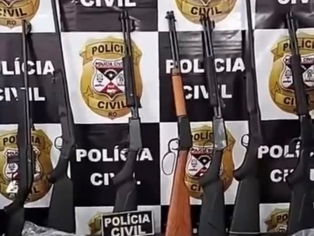 Polícia Civil recupera mais de 60 armas furtadas em Ariquemes - VÍDEO