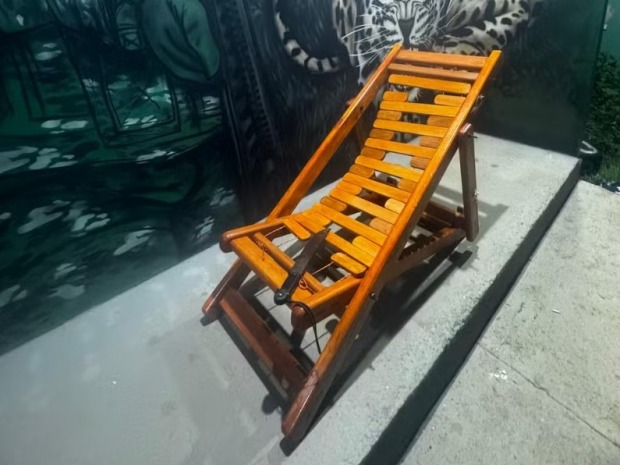 Droga é encontrada em cadeira (Foto: Divulgação)