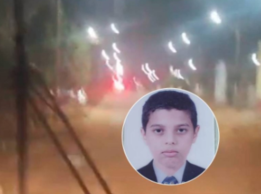 Crime ocorreu em frente a um mercadinho, adolescente foi atingido por quatro tiros, incluindo um na nuca (Foto: Reprodução)