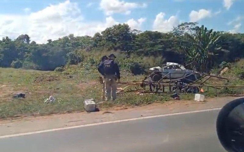 Acidente (Foto: Reprodução)