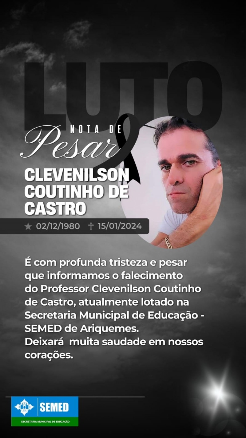 Clevenilson Coutinho de Castro (Foto: Reprodução)