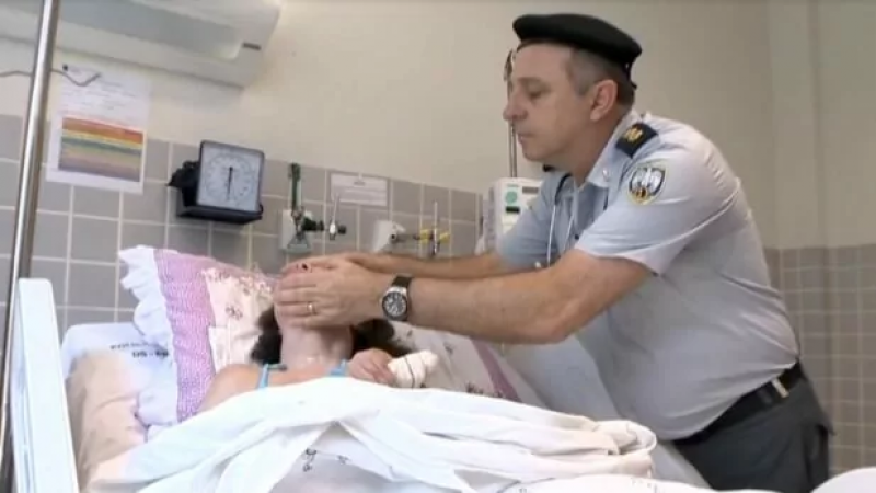 O coronel Jorge Potratz foi o mÃ©dico que cuidou de Clarinha durante todos esses anos (Foto: Rede Globo)